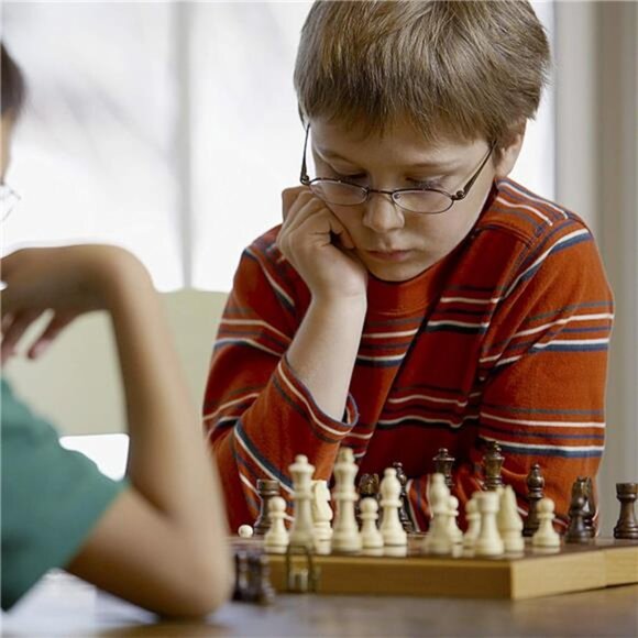 Wooden Chess & Checkers Set, 2 in 1 Board Games for Kids and Adults - Picture 7 of 8